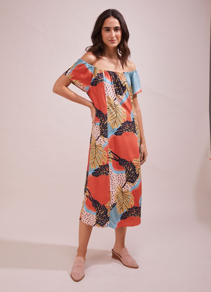 VESTIDO MIDI EST MIZU DAF VESTIDO MIDI EST MIZU DAF