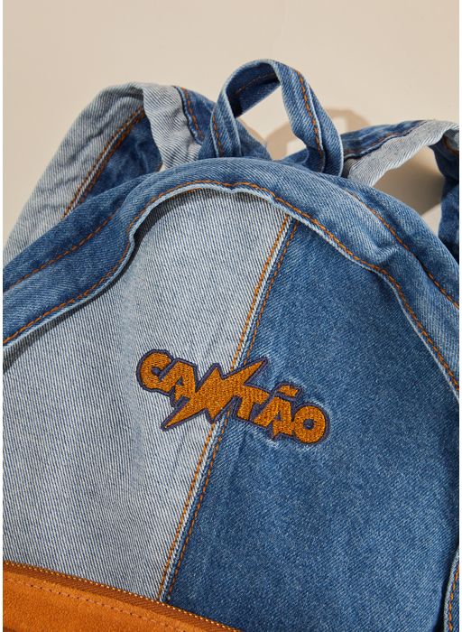 mochila jeans cantao