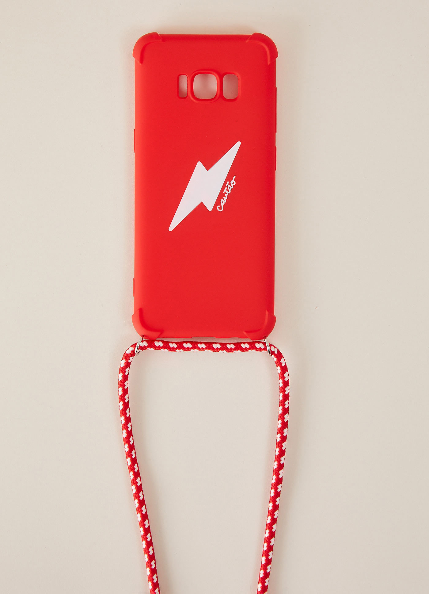 Capa celular com corda Samsung S8 - Cantao