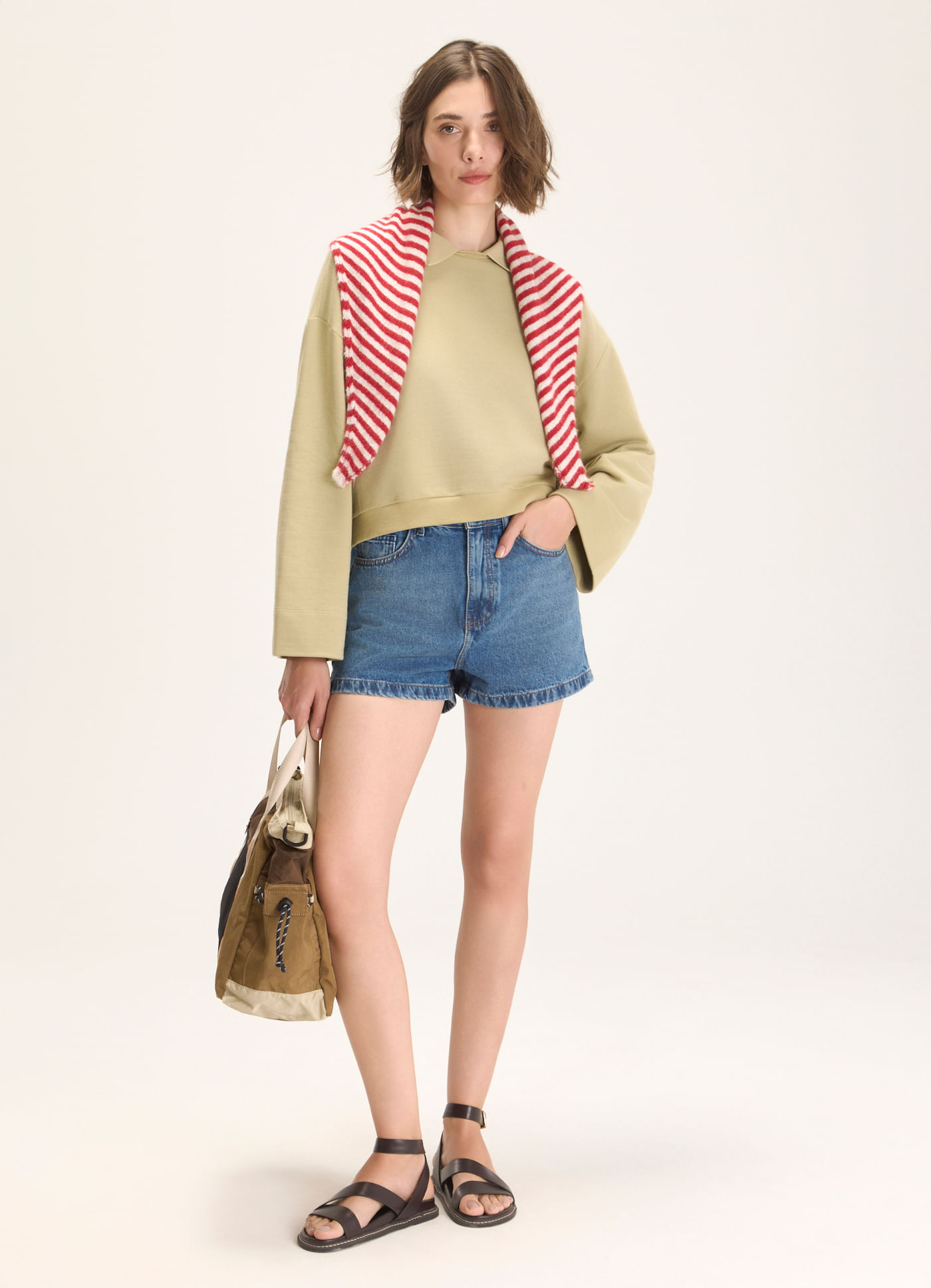Short clássicos cantão jeans