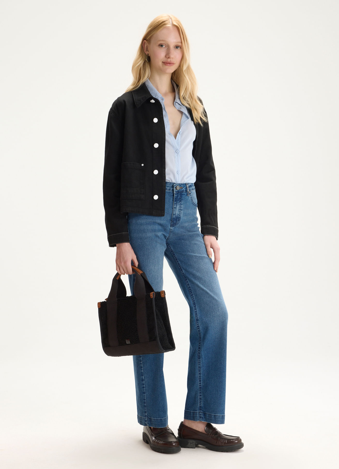 Calça reta comfort cantão 1967 jeans