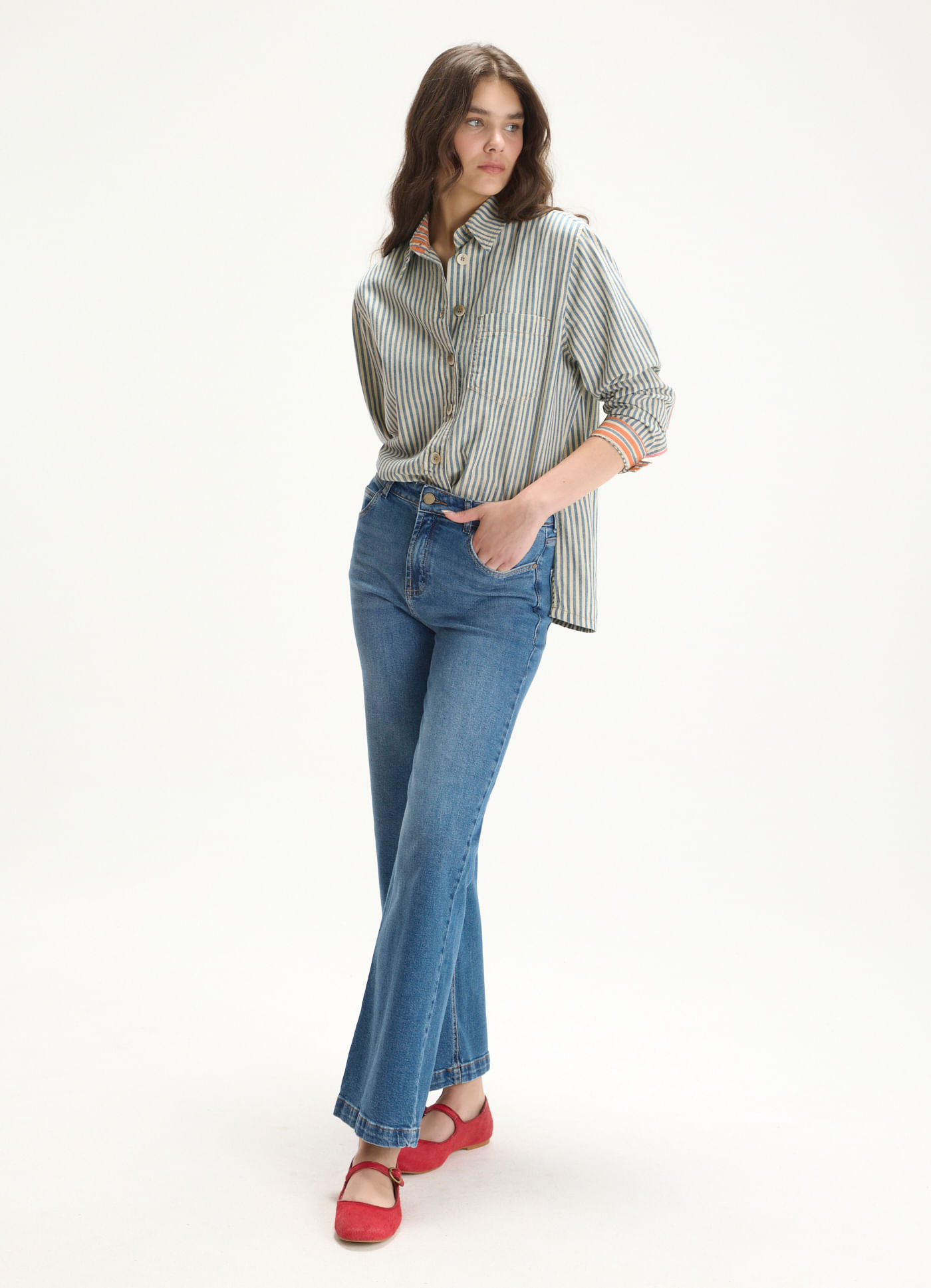 Calça super reta cantão 1967 jeans