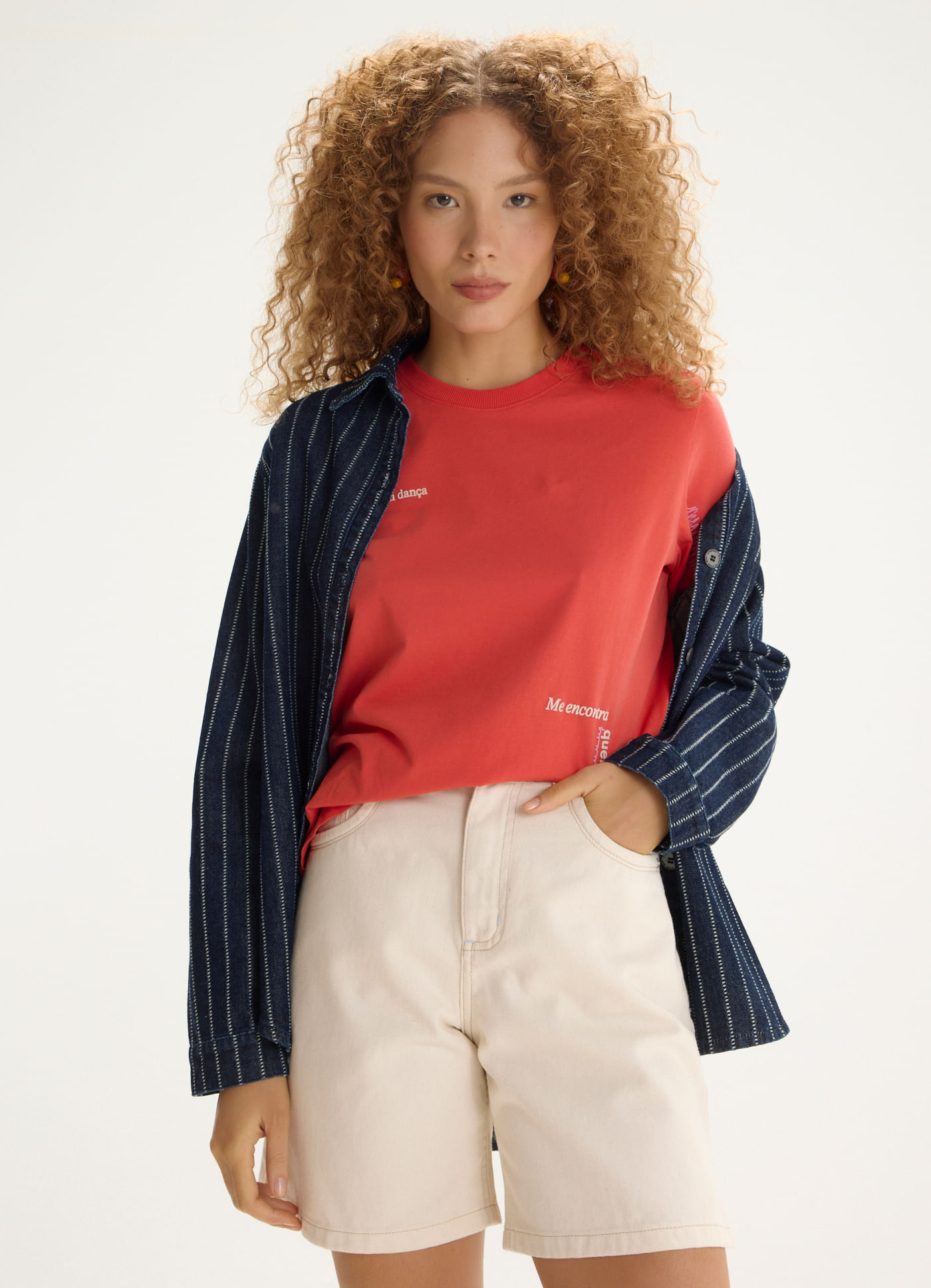 T-shirt classic me leva vermelho
