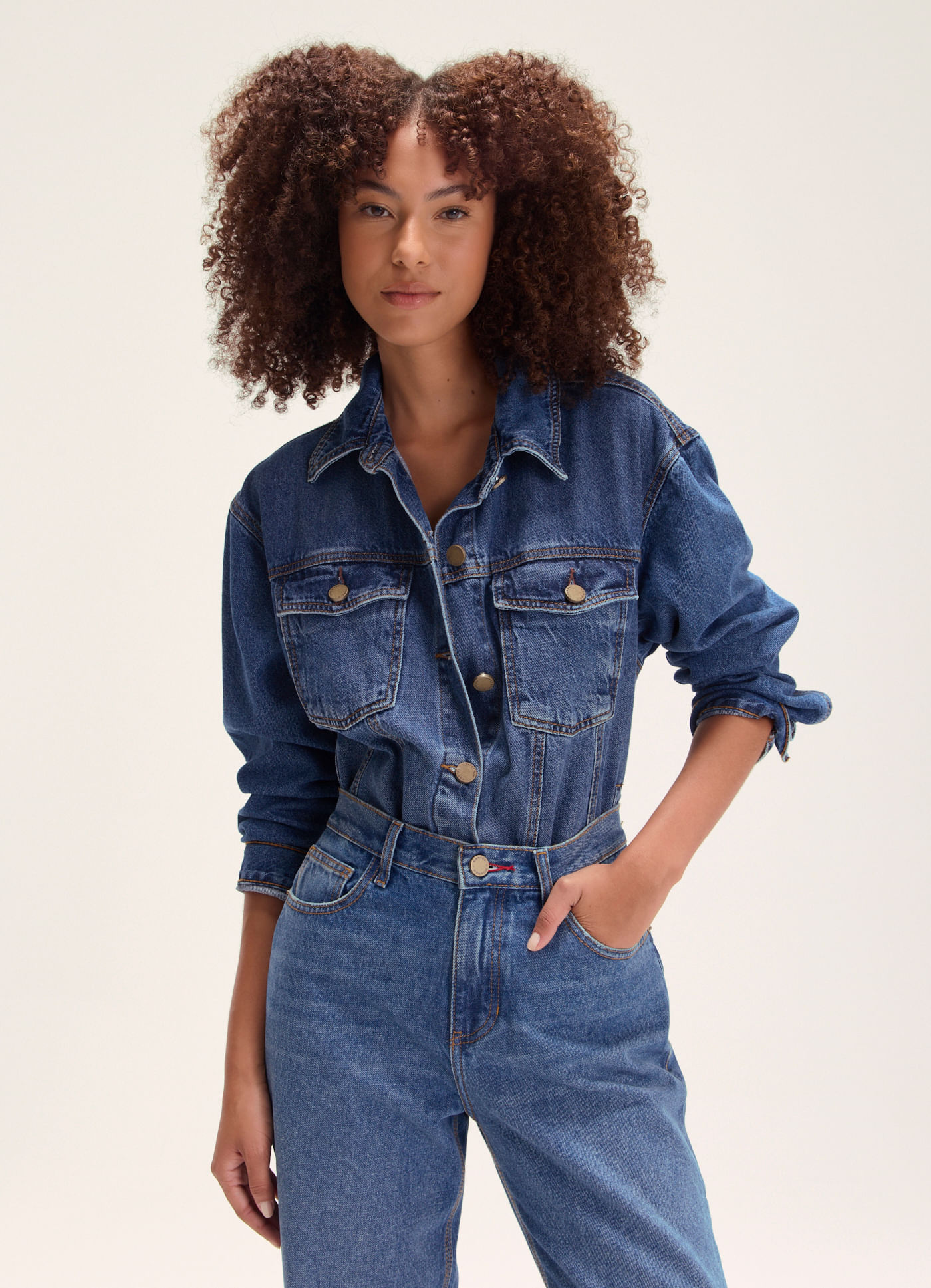 Jaqueta classic jeans