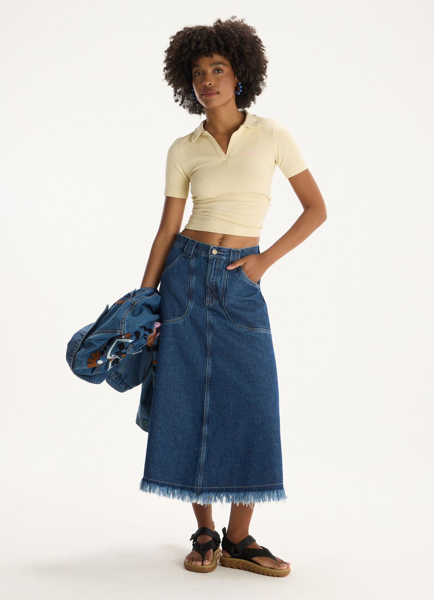 Saia stone jeans