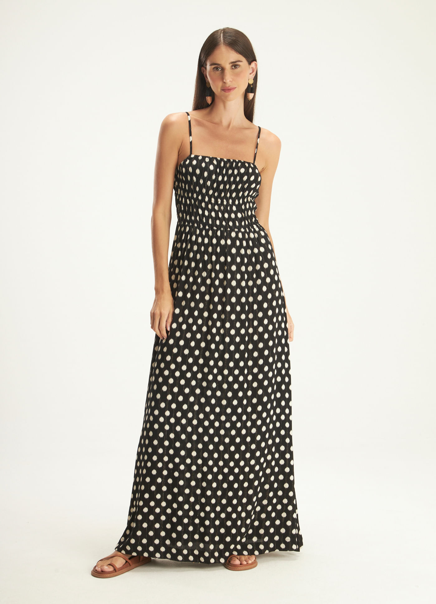 Vestido estampado mandin